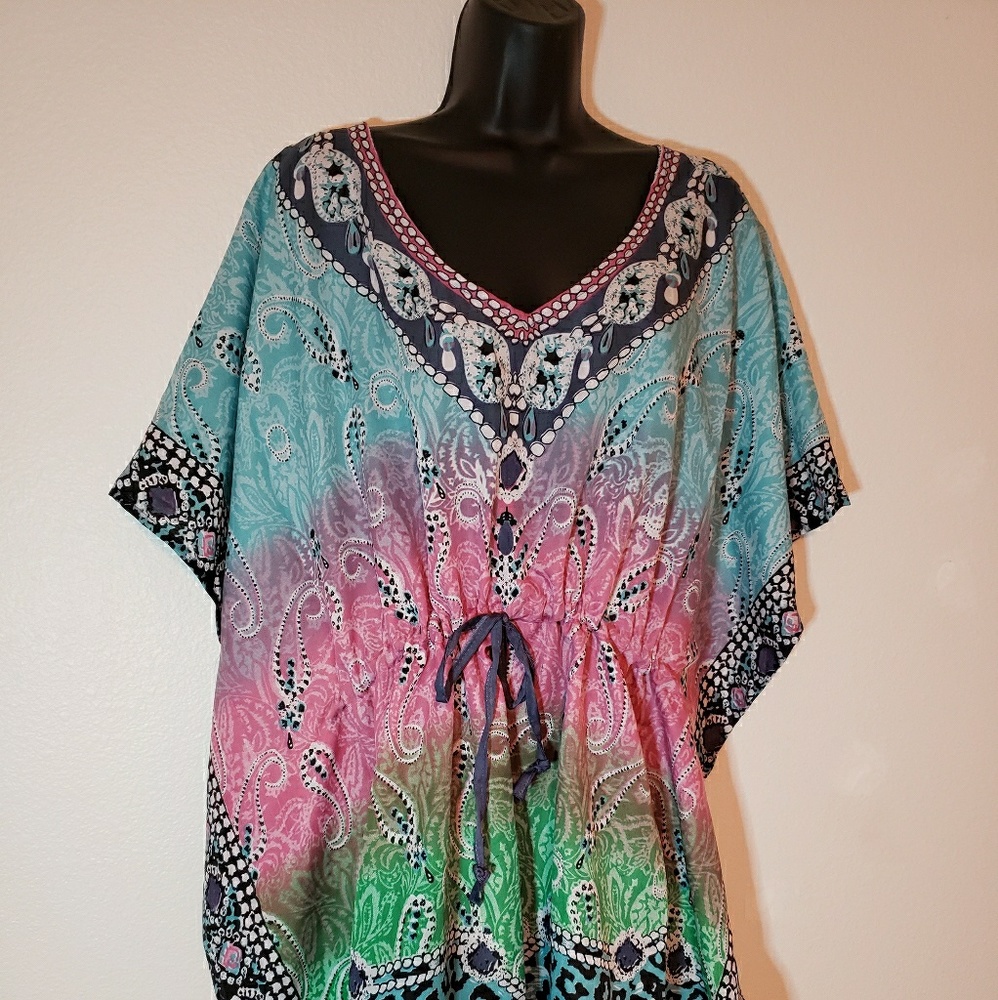 Beautiful drawstring tunic top